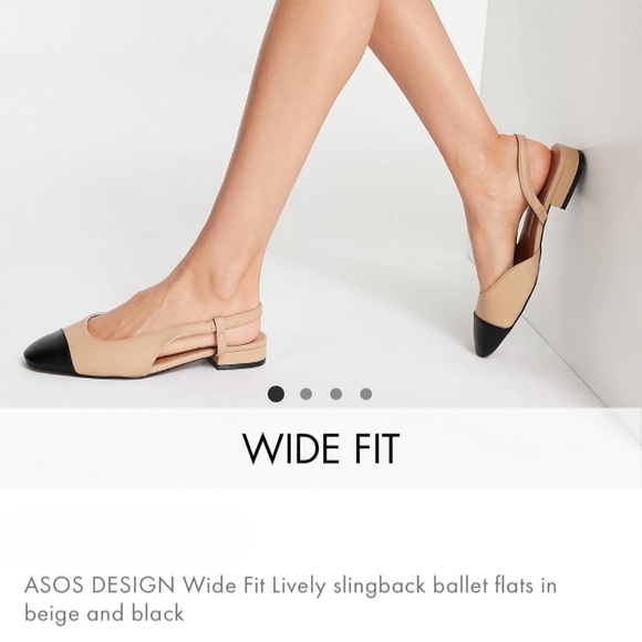 ASOS wide fit ballet flats - Picture 2 of 3